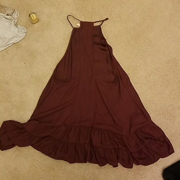 Free People ruffled slip dress - Picture 4 of 4